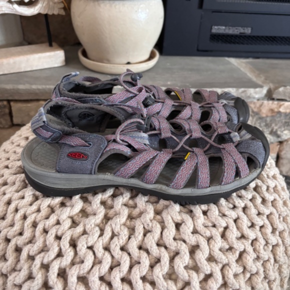 Keen Women's Whisper Sport Outdoor Closed Toe Sandal Stone Bossa Nova SZ 9 - Picture 8 of 14